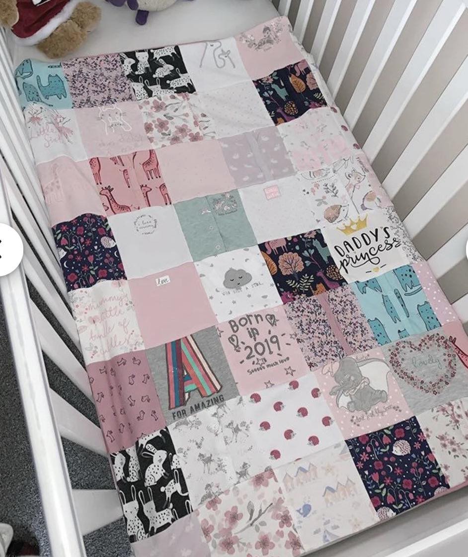 Memory Quilt Deken op Maat – Jouw Herinneringen in een Unieke Deken